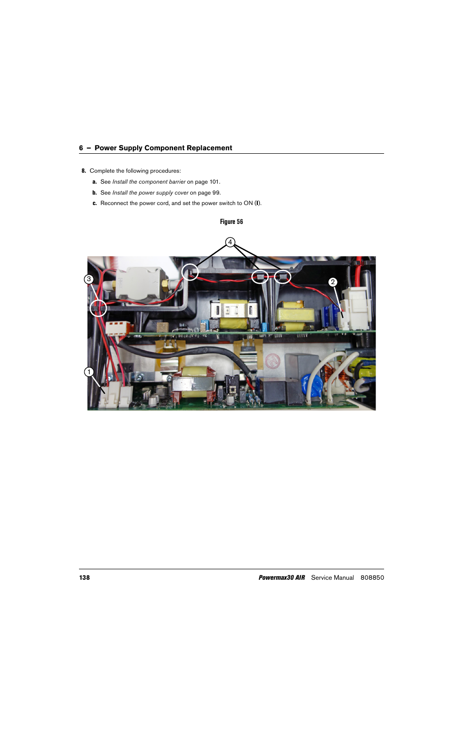 Figure 56 | Hypertherm Powermax30 AIR Service Manual User Manual | Page 138 / 223