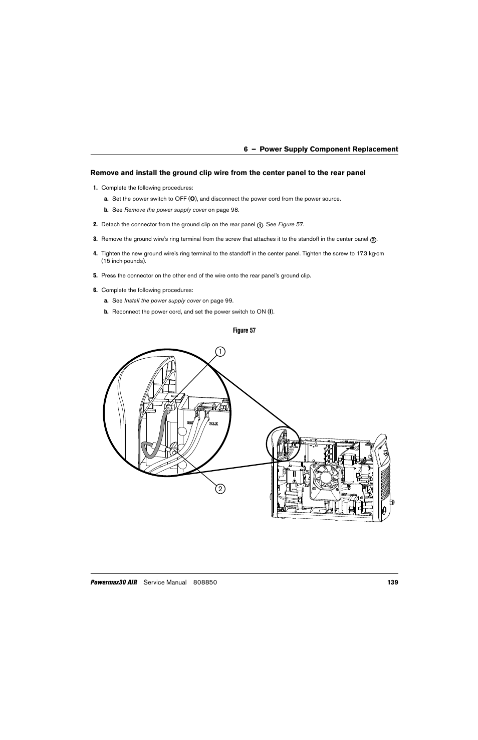 Hypertherm Powermax30 AIR Service Manual User Manual | Page 139 / 223