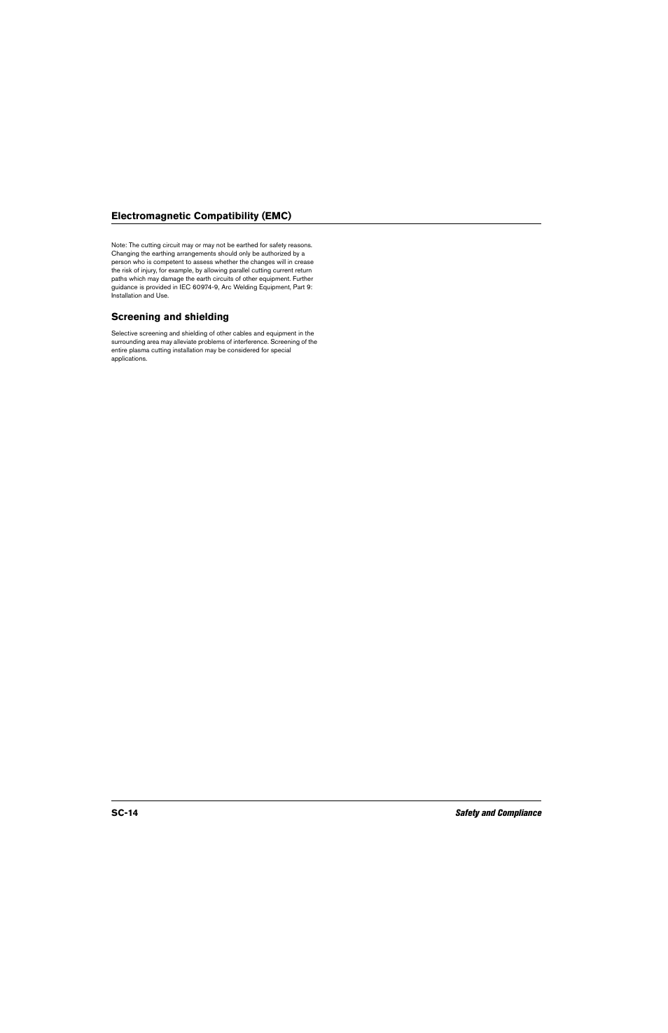 Screening and shielding | Hypertherm Powermax30 AIR Service Manual User Manual | Page 14 / 223