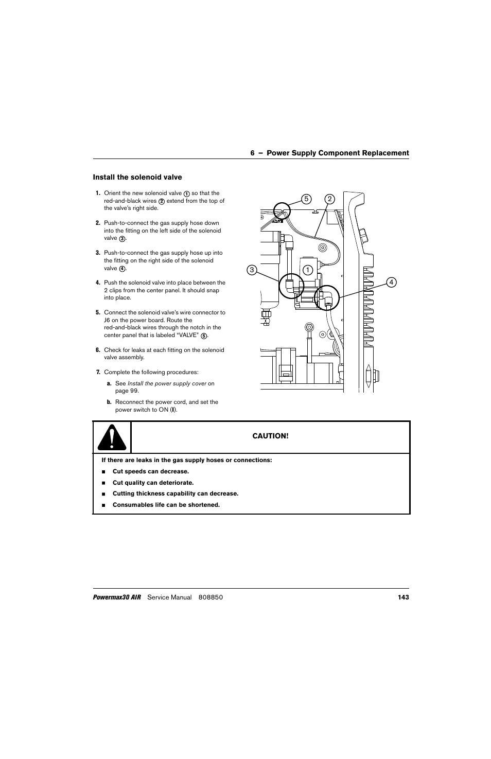 Hypertherm Powermax30 AIR Service Manual User Manual | Page 143 / 223