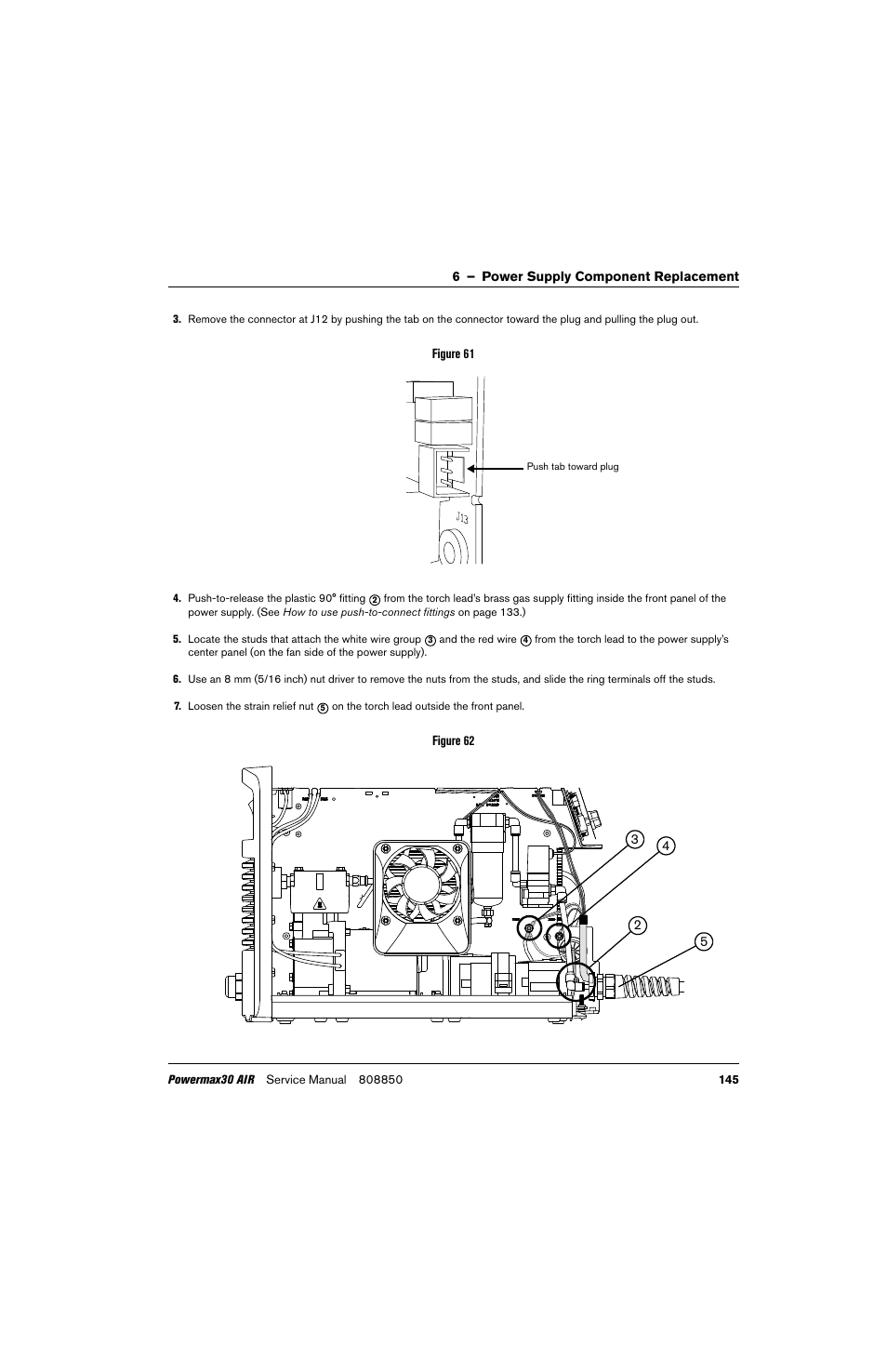Hypertherm Powermax30 AIR Service Manual User Manual | Page 145 / 223