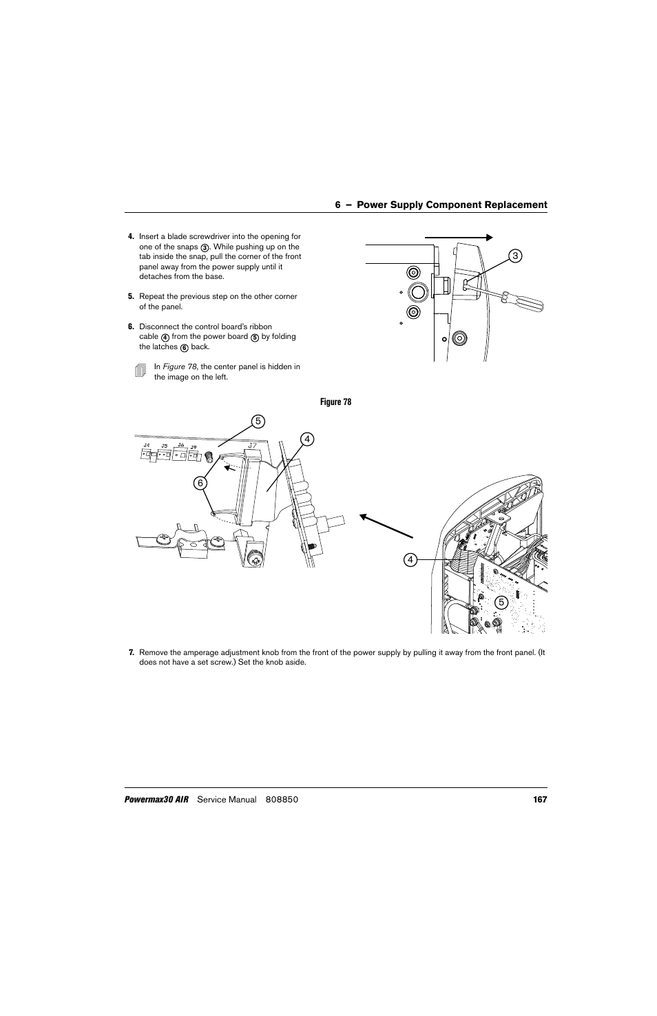 Hypertherm Powermax30 AIR Service Manual User Manual | Page 167 / 223