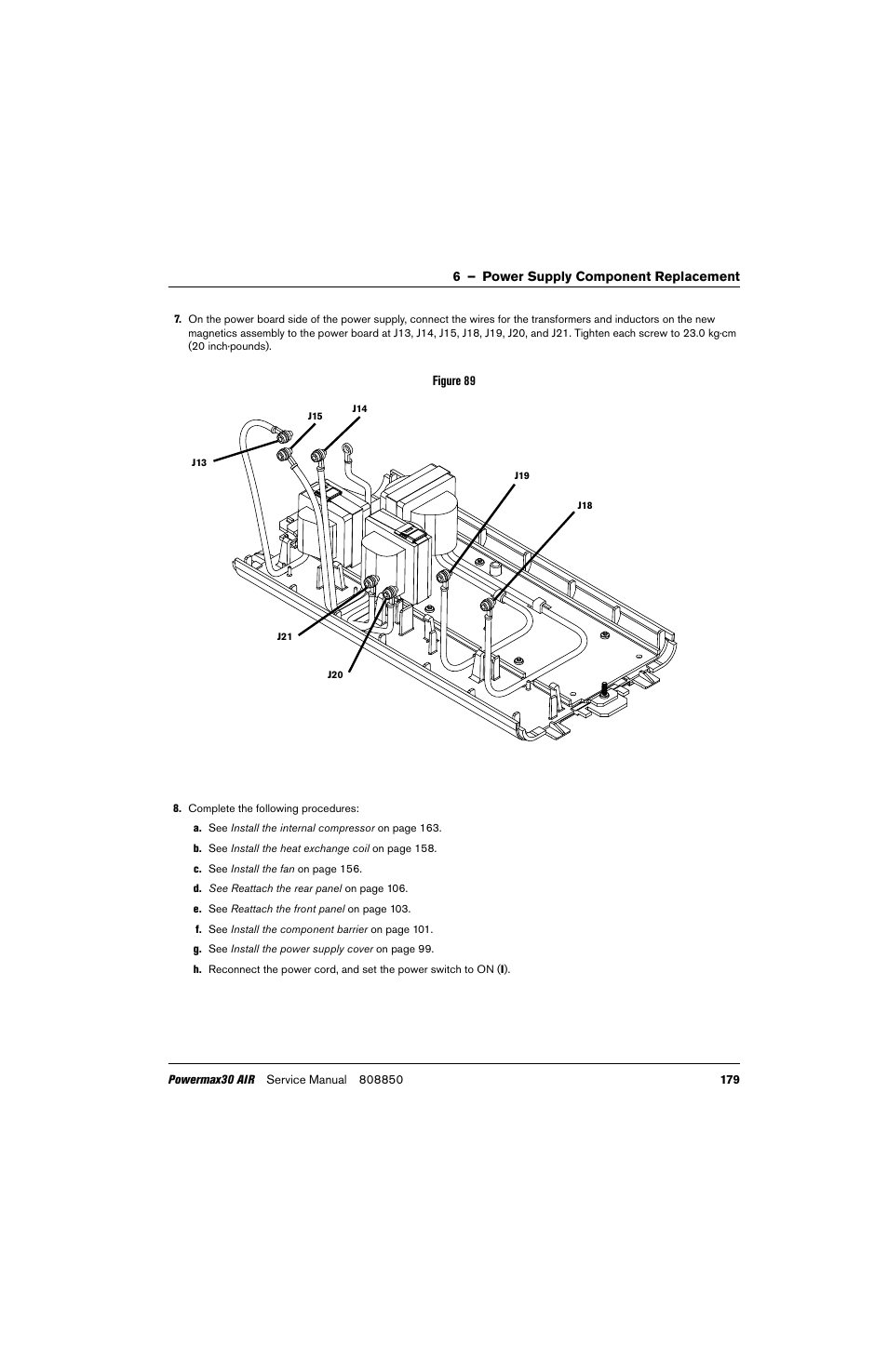 Hypertherm Powermax30 AIR Service Manual User Manual | Page 179 / 223