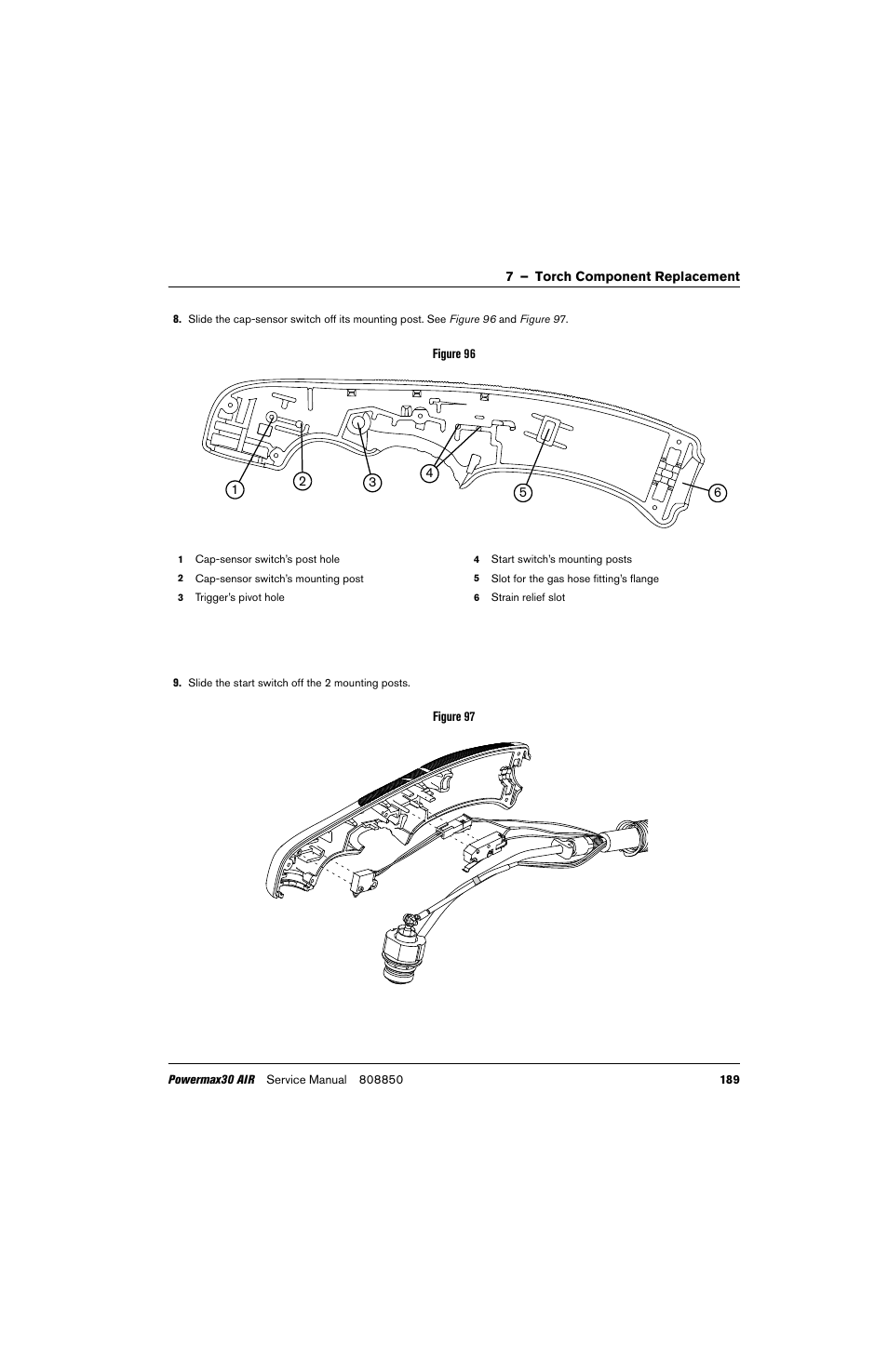 Hypertherm Powermax30 AIR Service Manual User Manual | Page 189 / 223