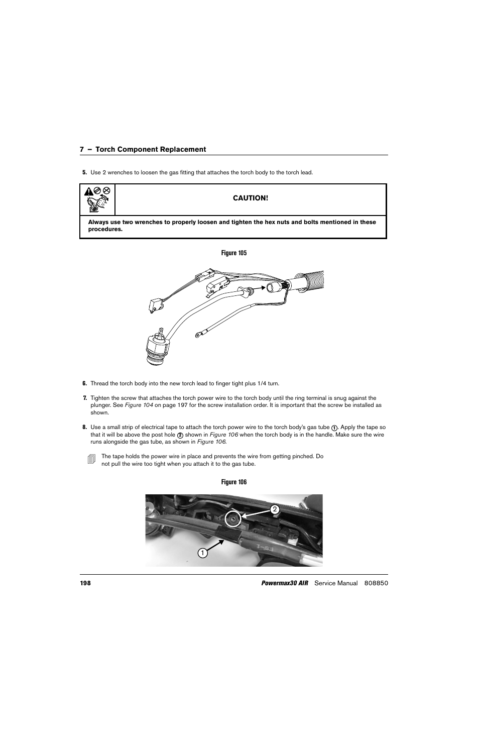 Hypertherm Powermax30 AIR Service Manual User Manual | Page 198 / 223