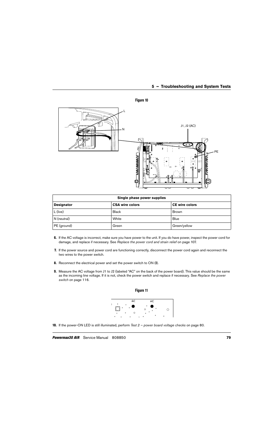 Hypertherm Powermax30 AIR Service Manual User Manual | Page 79 / 223