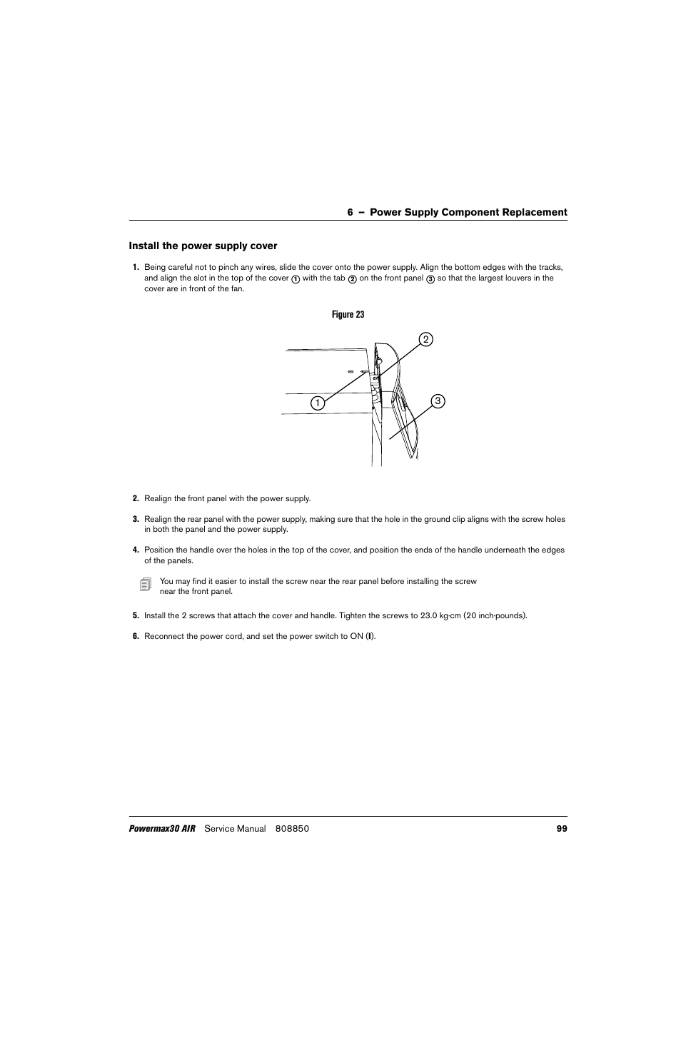 Hypertherm Powermax30 AIR Service Manual User Manual | Page 99 / 223