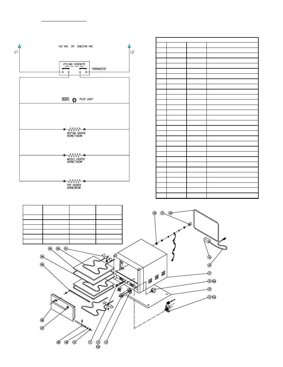 Schematic diagram | Cecilware BK-18 User Manual | Page 4 / 4