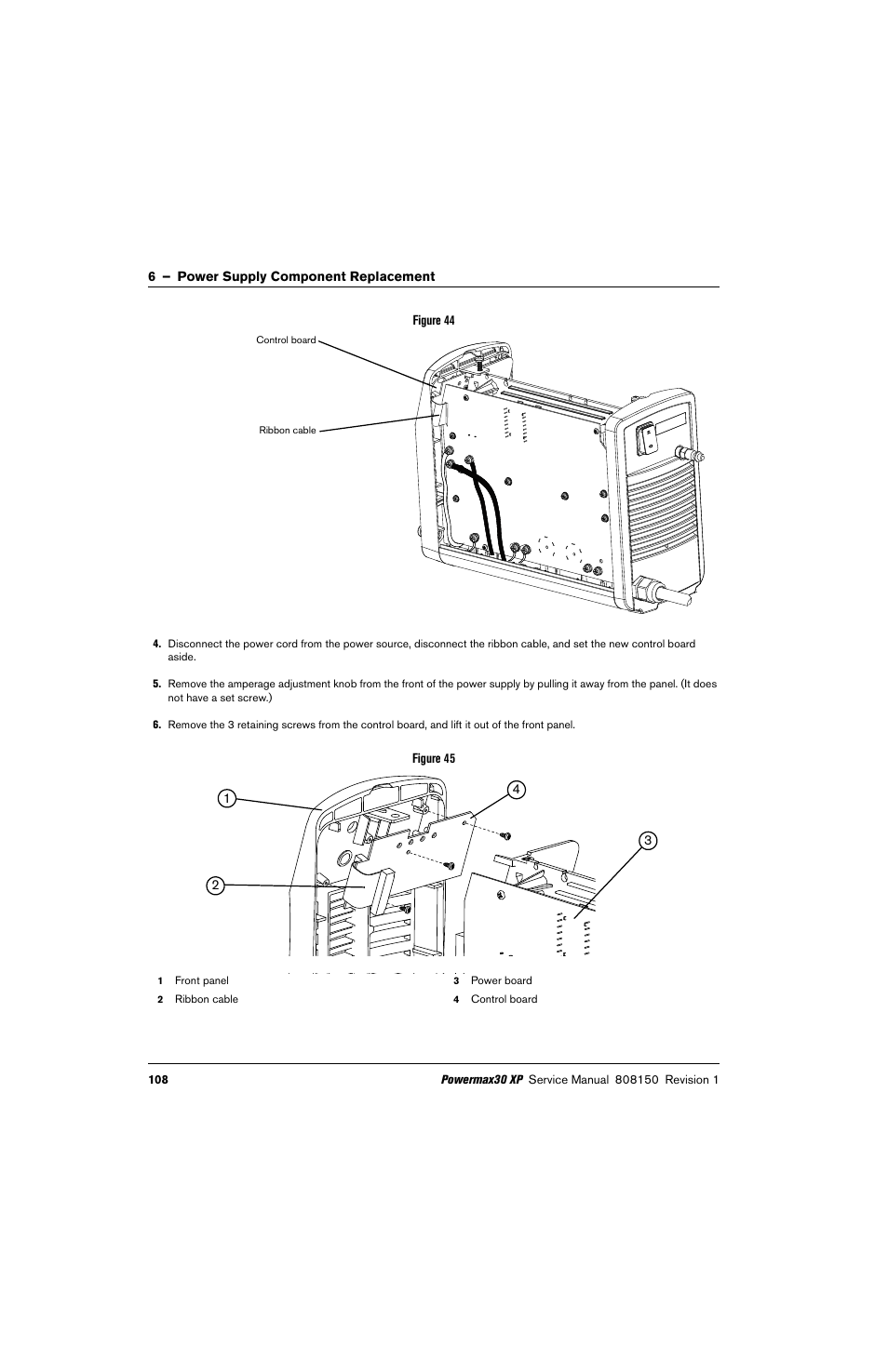 Figure 44 | Hypertherm Powermax30 XP Service Manual User Manual | Page 108 / 201