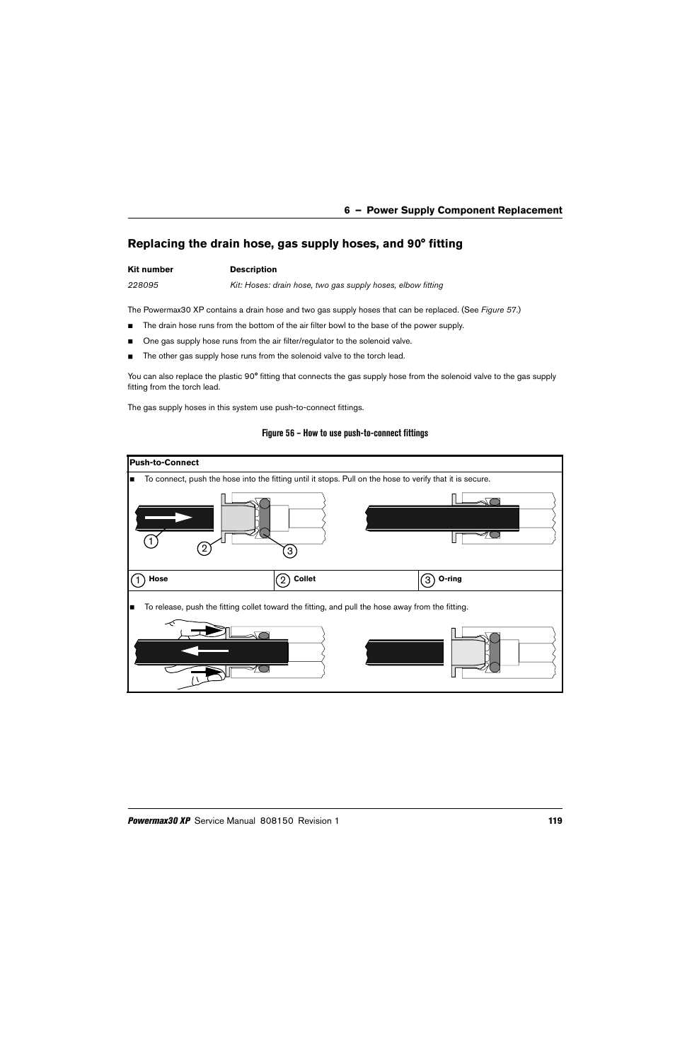Hypertherm Powermax30 XP Service Manual User Manual | Page 119 / 201