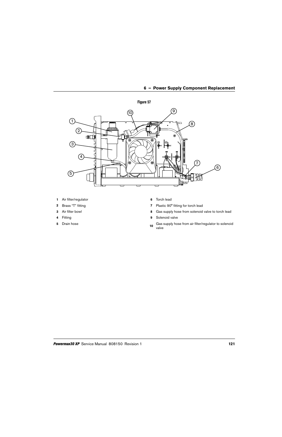 Hypertherm Powermax30 XP Service Manual User Manual | Page 121 / 201