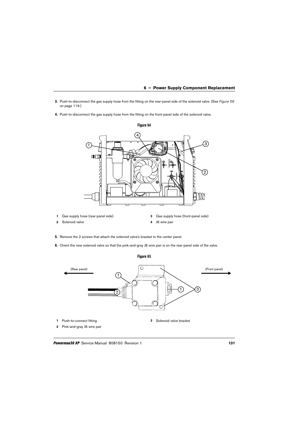 Hypertherm Powermax30 XP Service Manual User Manual | Page 131 / 201