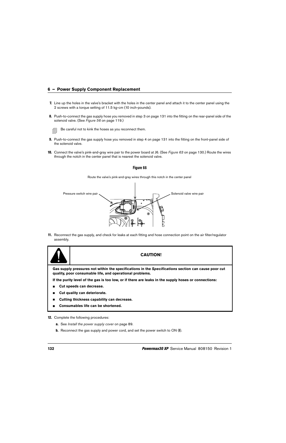 Hypertherm Powermax30 XP Service Manual User Manual | Page 132 / 201