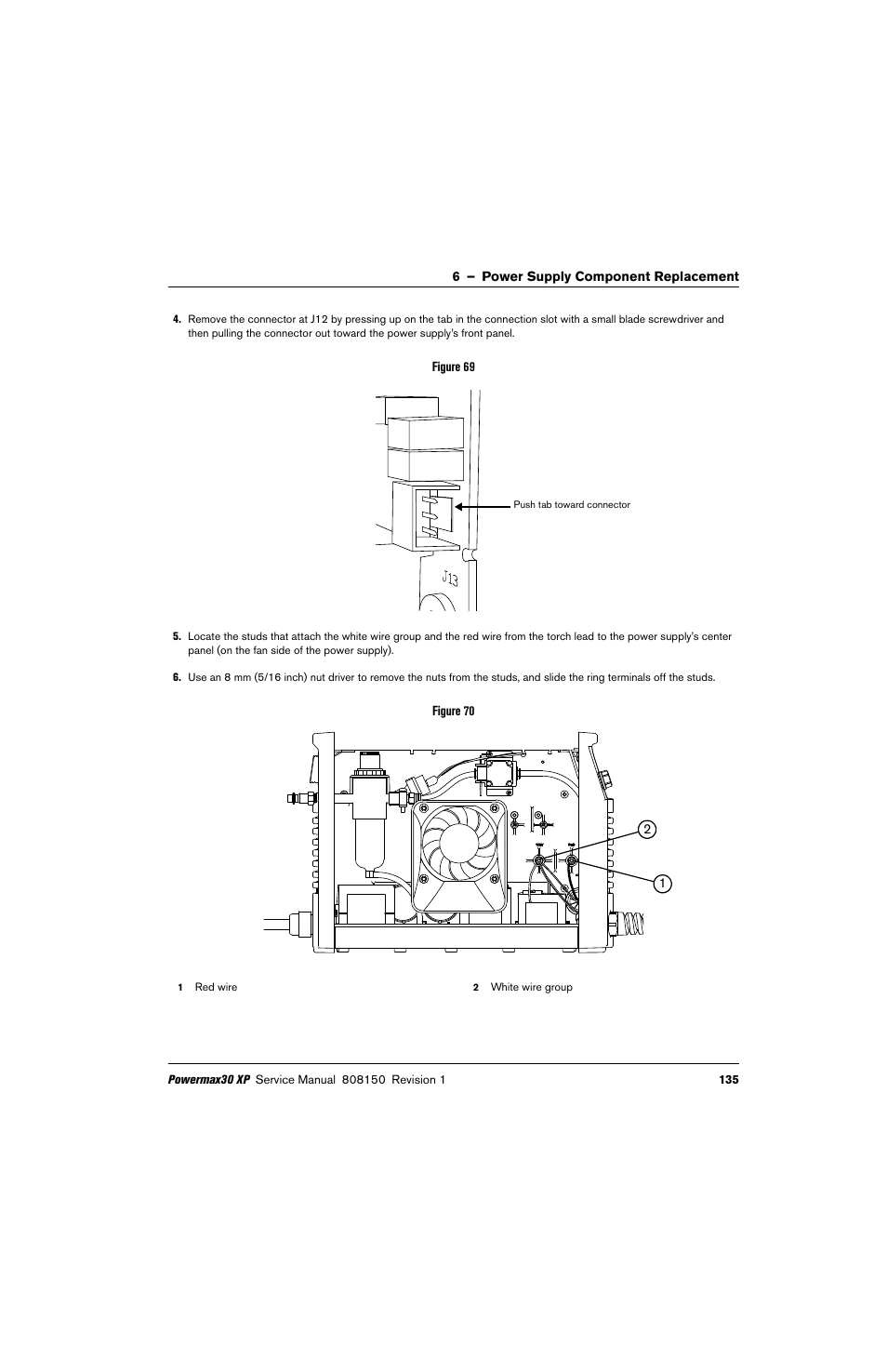 Hypertherm Powermax30 XP Service Manual User Manual | Page 135 / 201