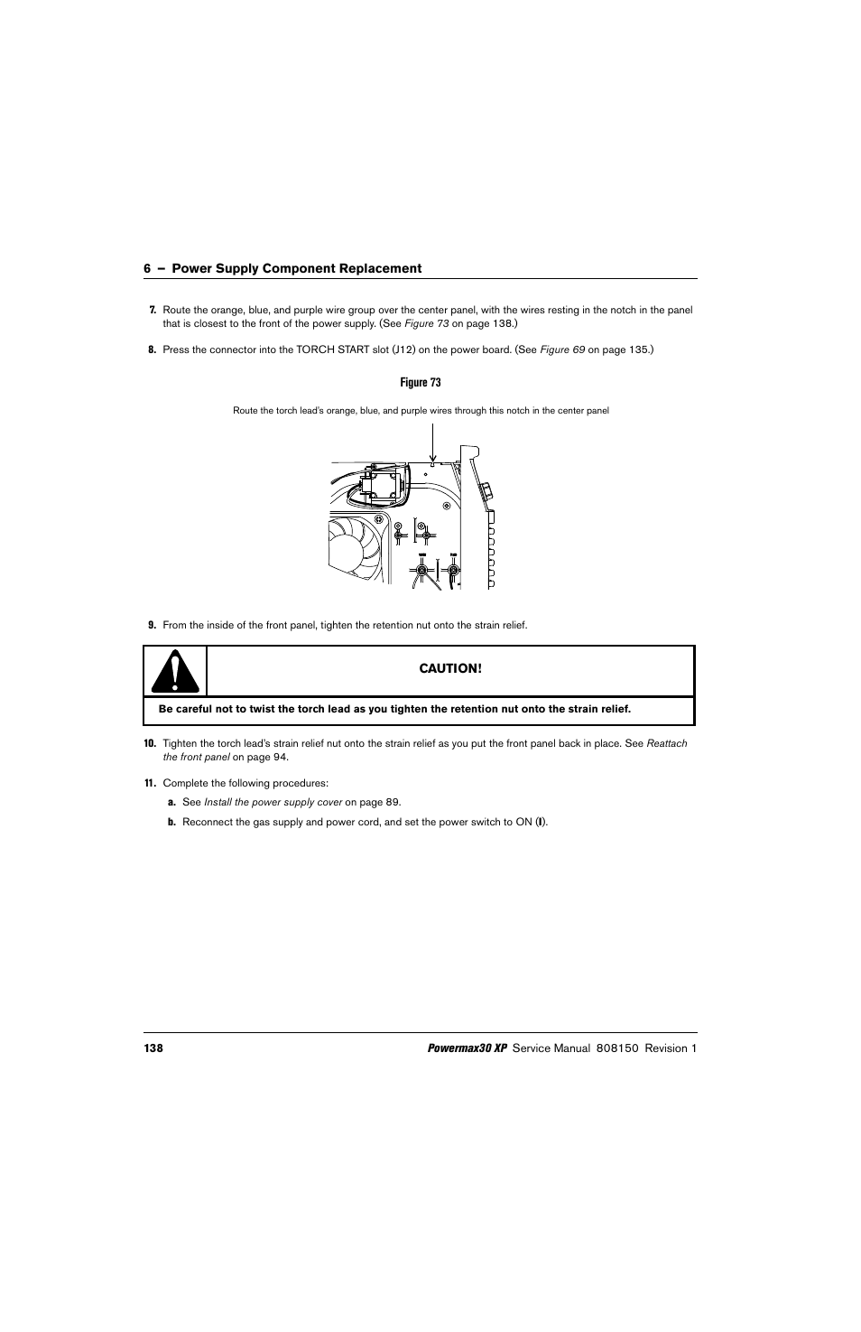 Hypertherm Powermax30 XP Service Manual User Manual | Page 138 / 201