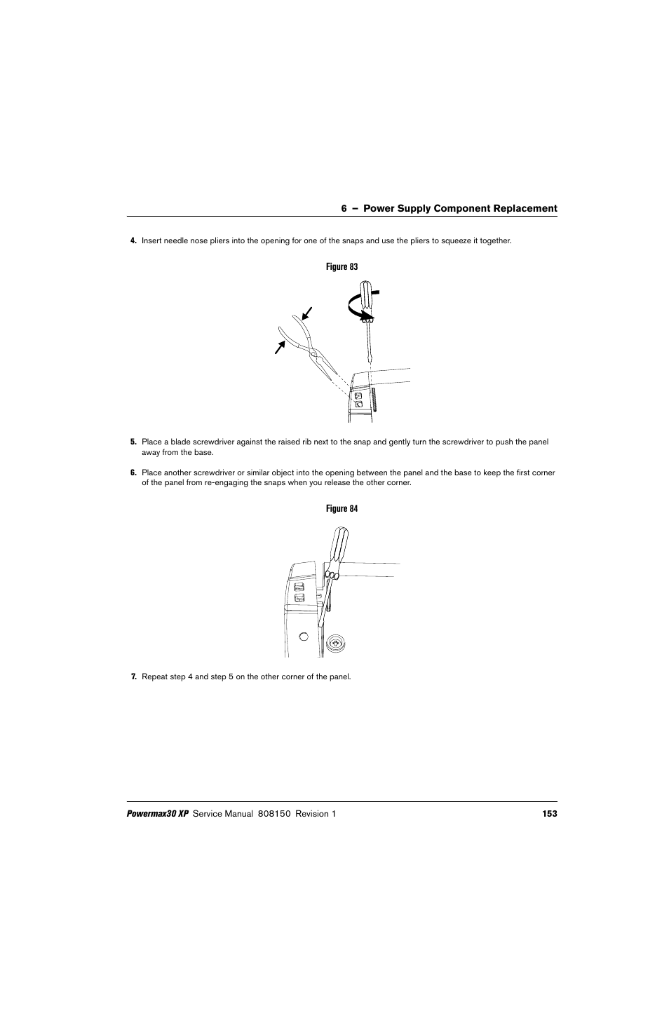 Hypertherm Powermax30 XP Service Manual User Manual | Page 153 / 201