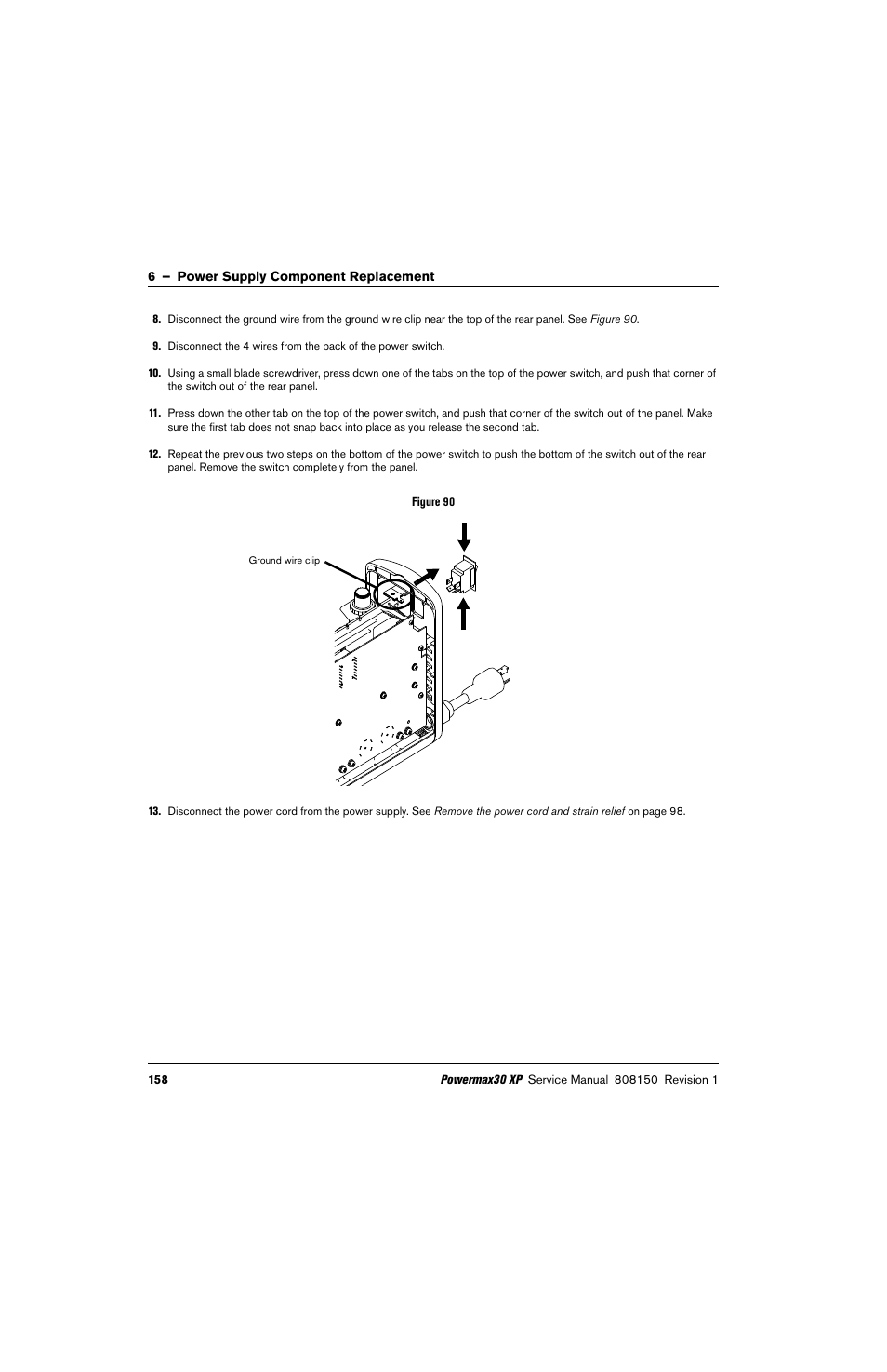 Hypertherm Powermax30 XP Service Manual User Manual | Page 158 / 201