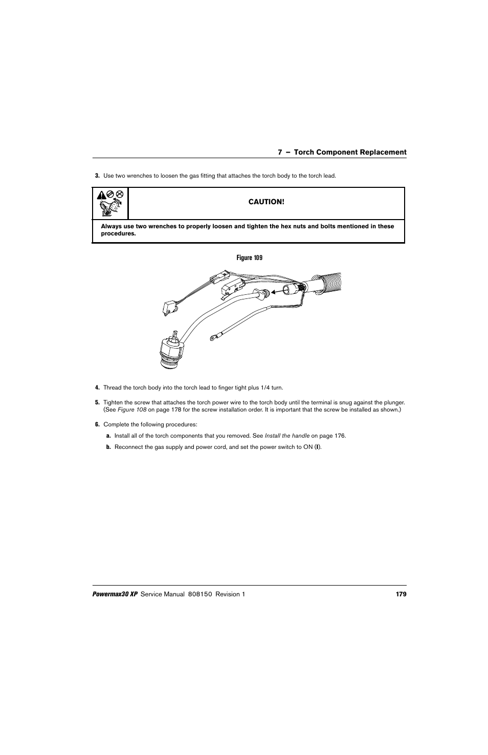 Hypertherm Powermax30 XP Service Manual User Manual | Page 179 / 201