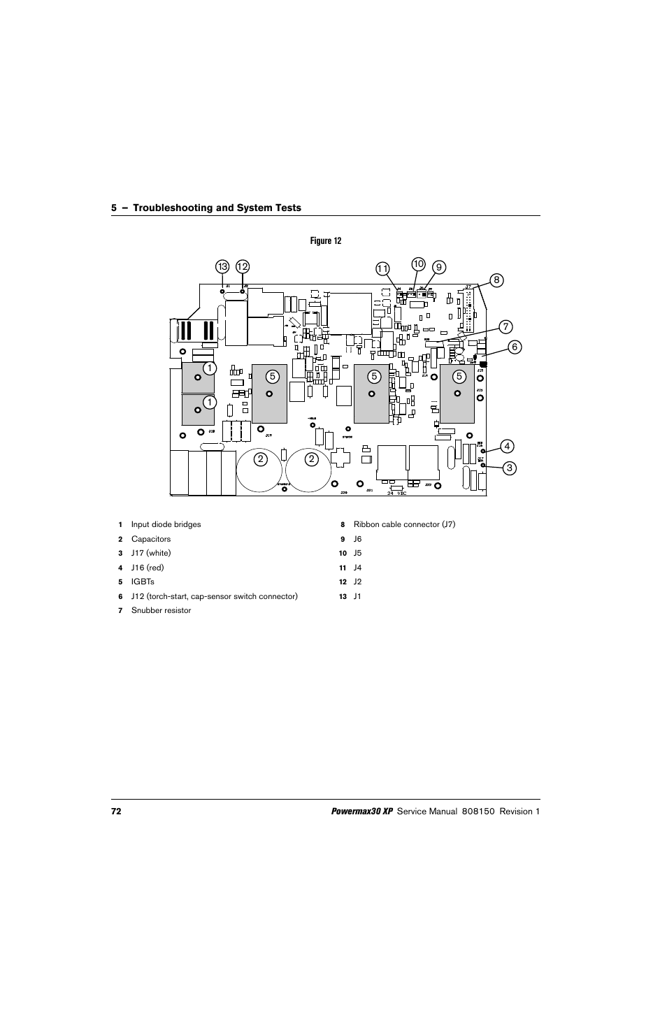 Hypertherm Powermax30 XP Service Manual User Manual | Page 72 / 201