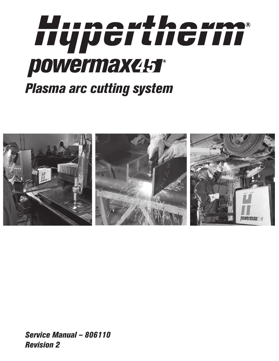Hypertherm Powermax45 Service Manual User Manual | 149 pages