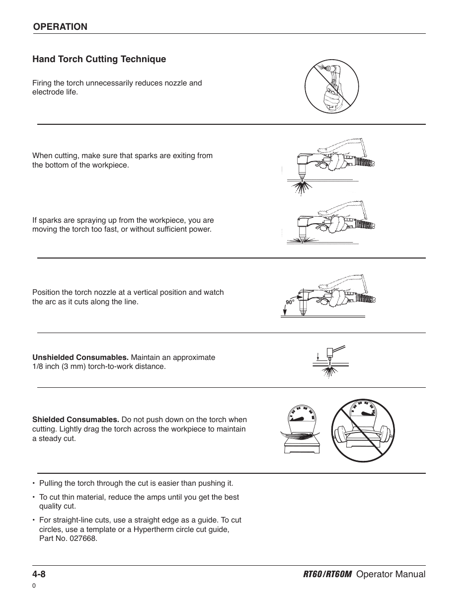 Hypertherm RT60 Retrofit Torch User Manual | Page 35 / 51