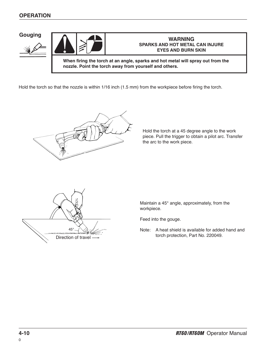 Hypertherm RT60 Retrofit Torch User Manual | Page 37 / 51