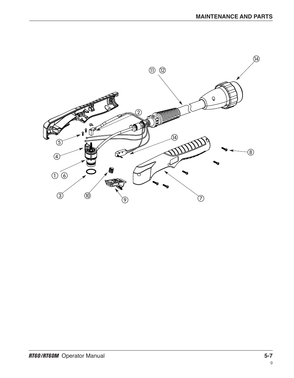 Hypertherm RT60 Retrofit Torch User Manual | Page 48 / 51