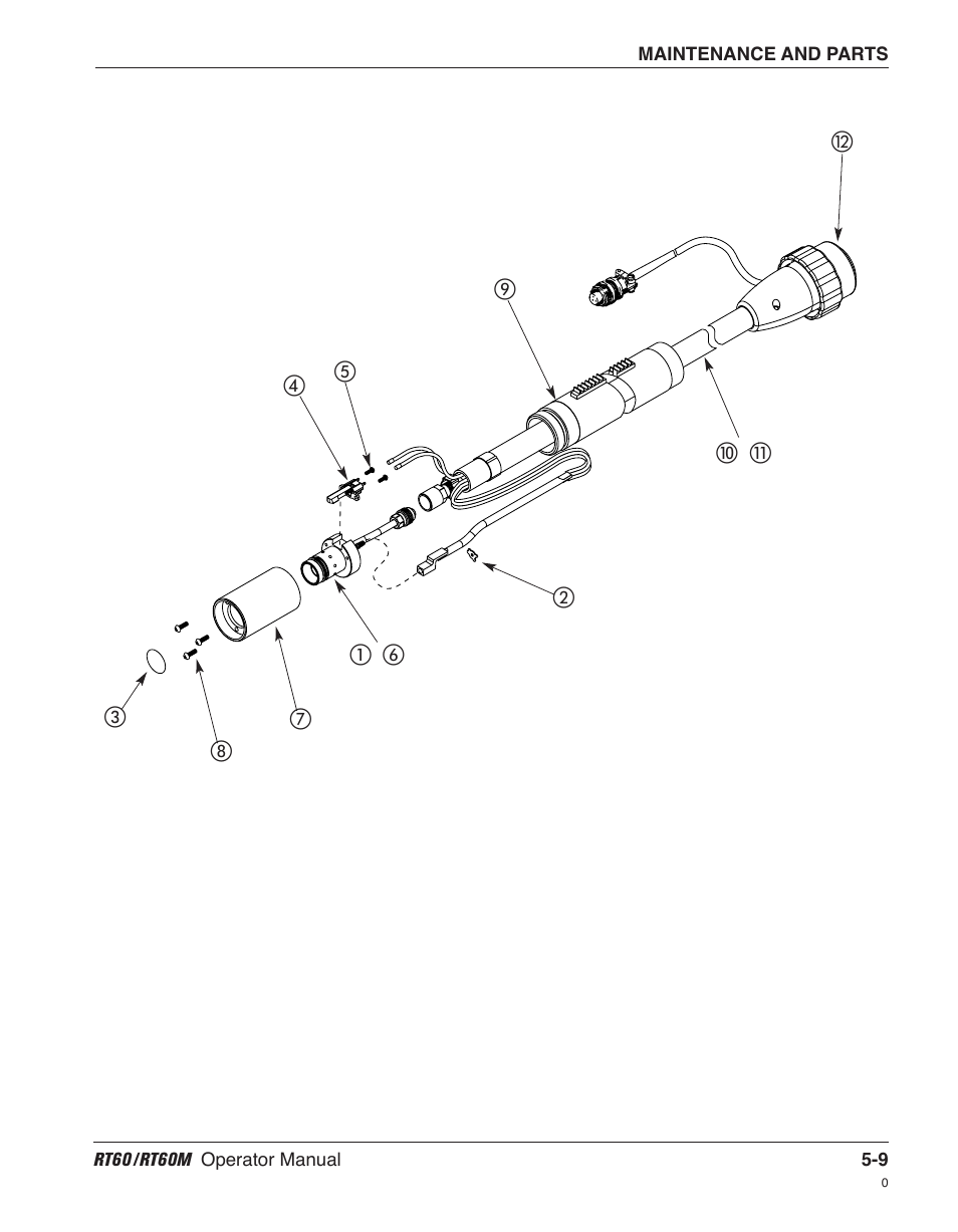 Hypertherm RT60 Retrofit Torch User Manual | Page 50 / 51