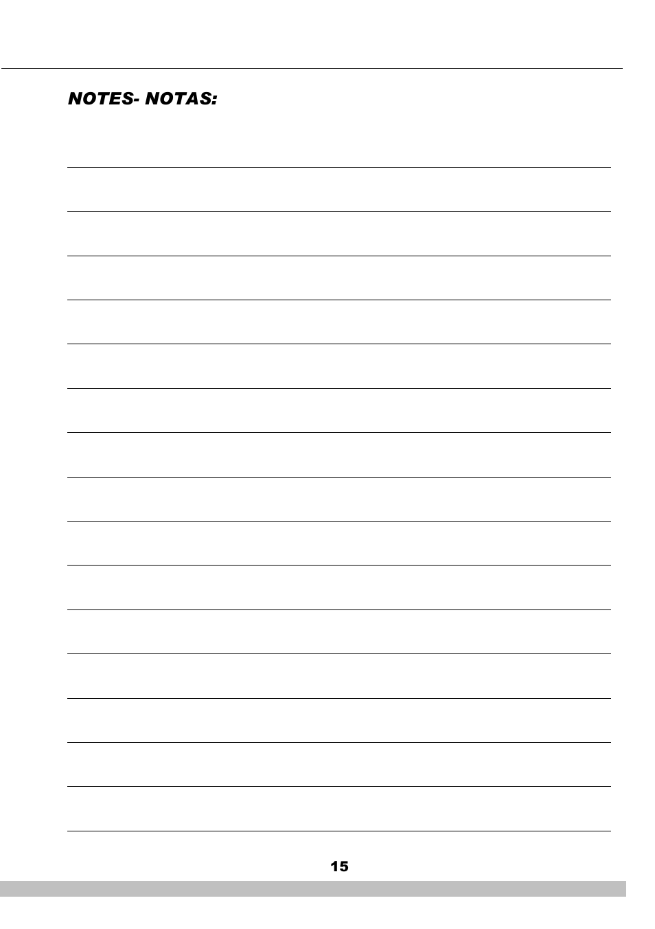 Cecilware DELICE NS18A User Manual | Page 15 / 16
