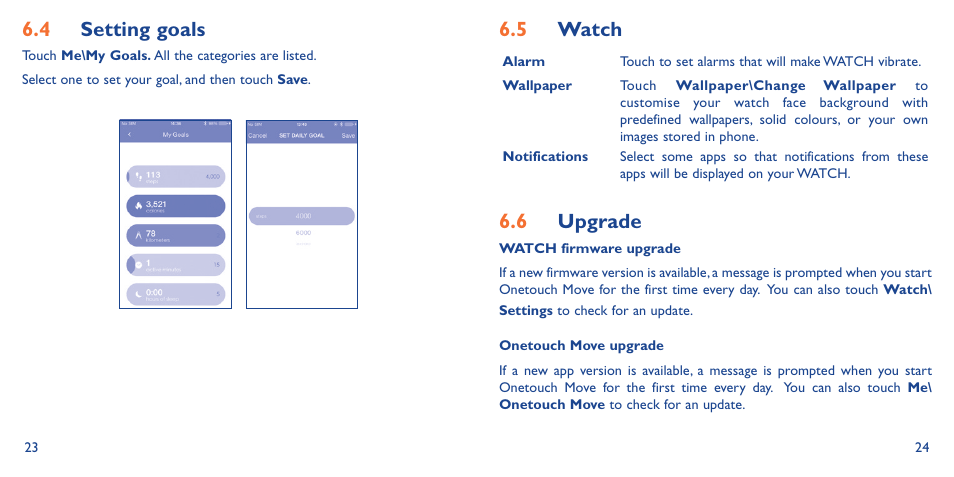 Alcatel Watch SM 02 User Manual | Page 16 / 29