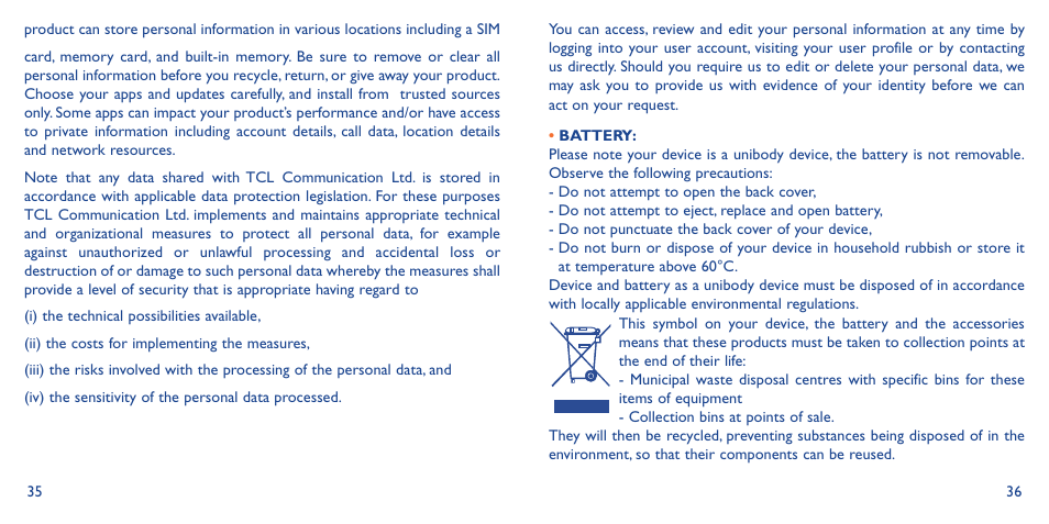 Alcatel Watch SM 02 User Manual | Page 22 / 29