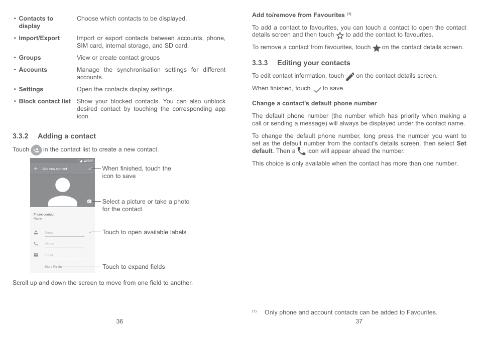 Alcatel Shine Lite 5080X User Manual | Page 20 / 53