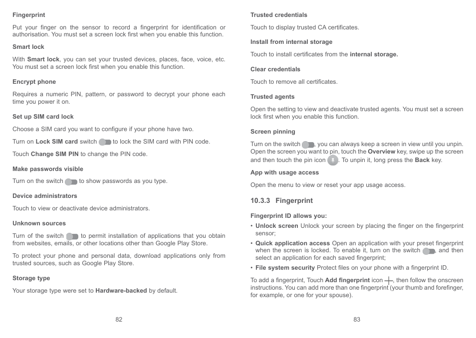 Alcatel Shine Lite 5080X User Manual | Page 43 / 53