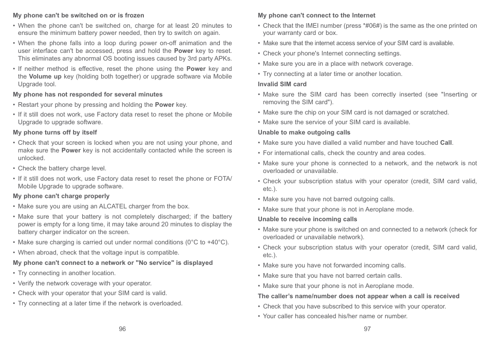 Alcatel Shine Lite 5080X User Manual | Page 50 / 53