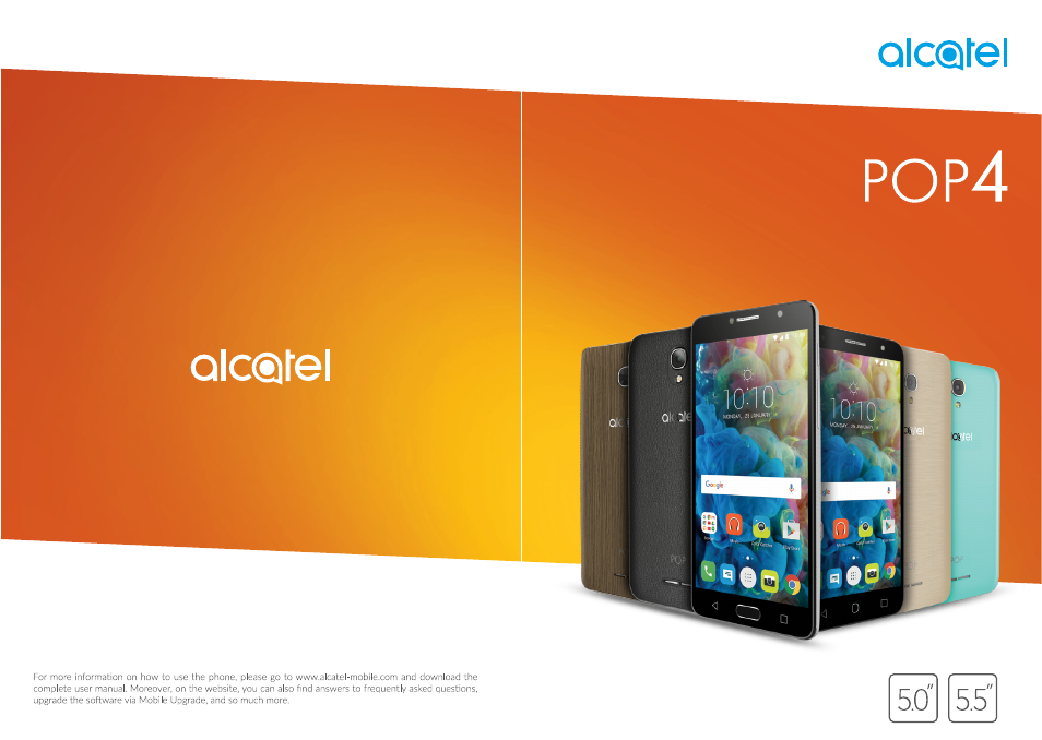 Alcatel POP 4 Plus 5056D User Manual | 52 pages