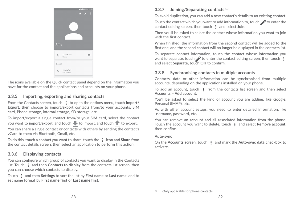 Alcatel POP 4 Plus 5056D User Manual | Page 21 / 52