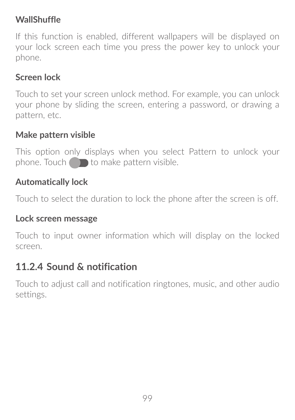 Alcatel Idol 4S 6070K User Manual | Page 100 / 137