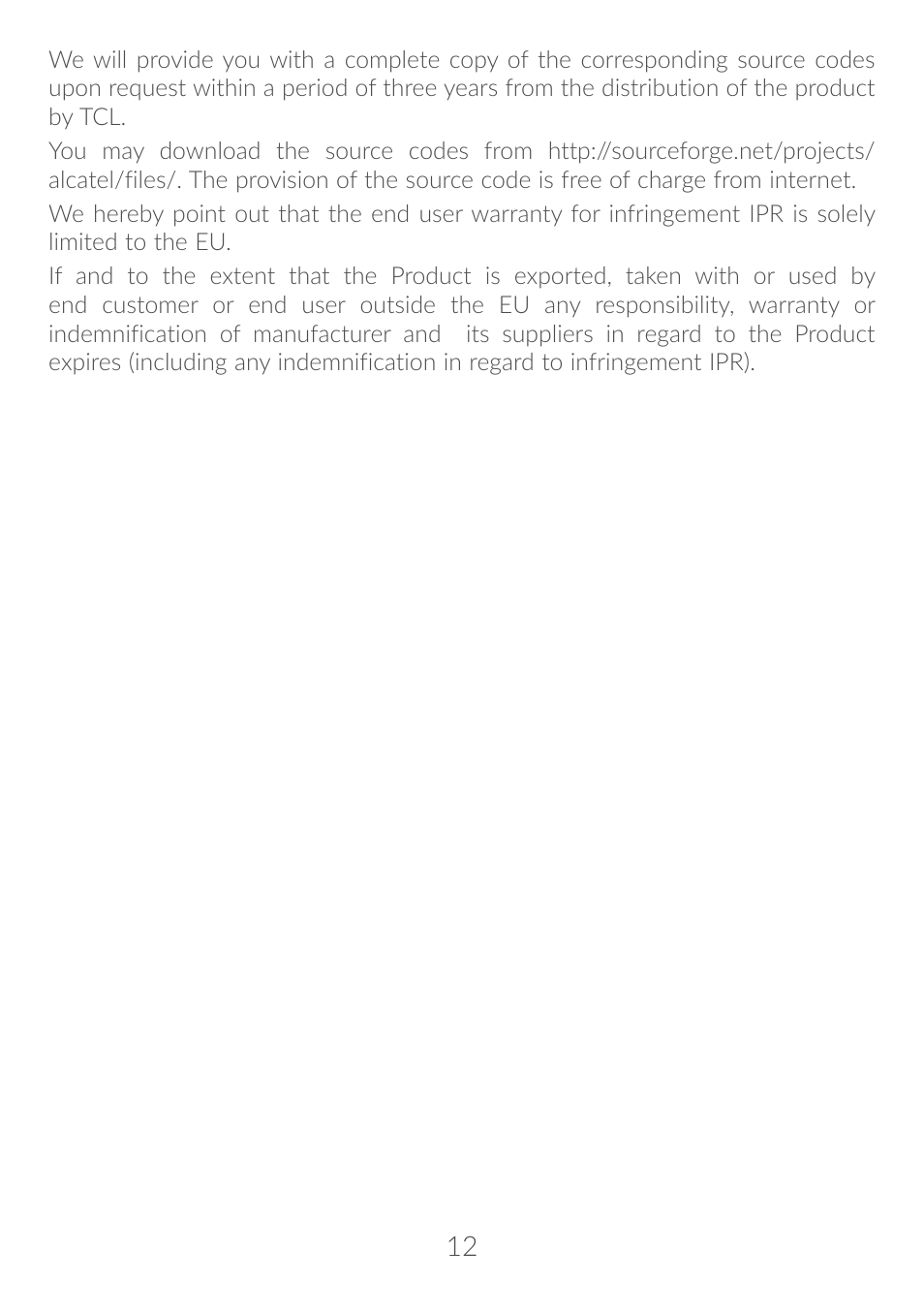 Alcatel Idol 4S 6070K User Manual | Page 13 / 137
