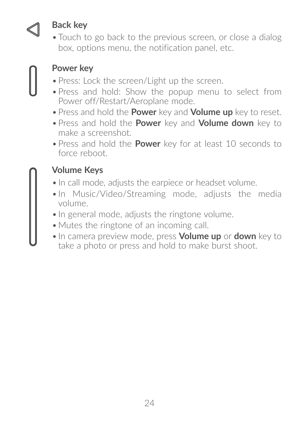 Alcatel Idol 4S 6070K User Manual | Page 25 / 137