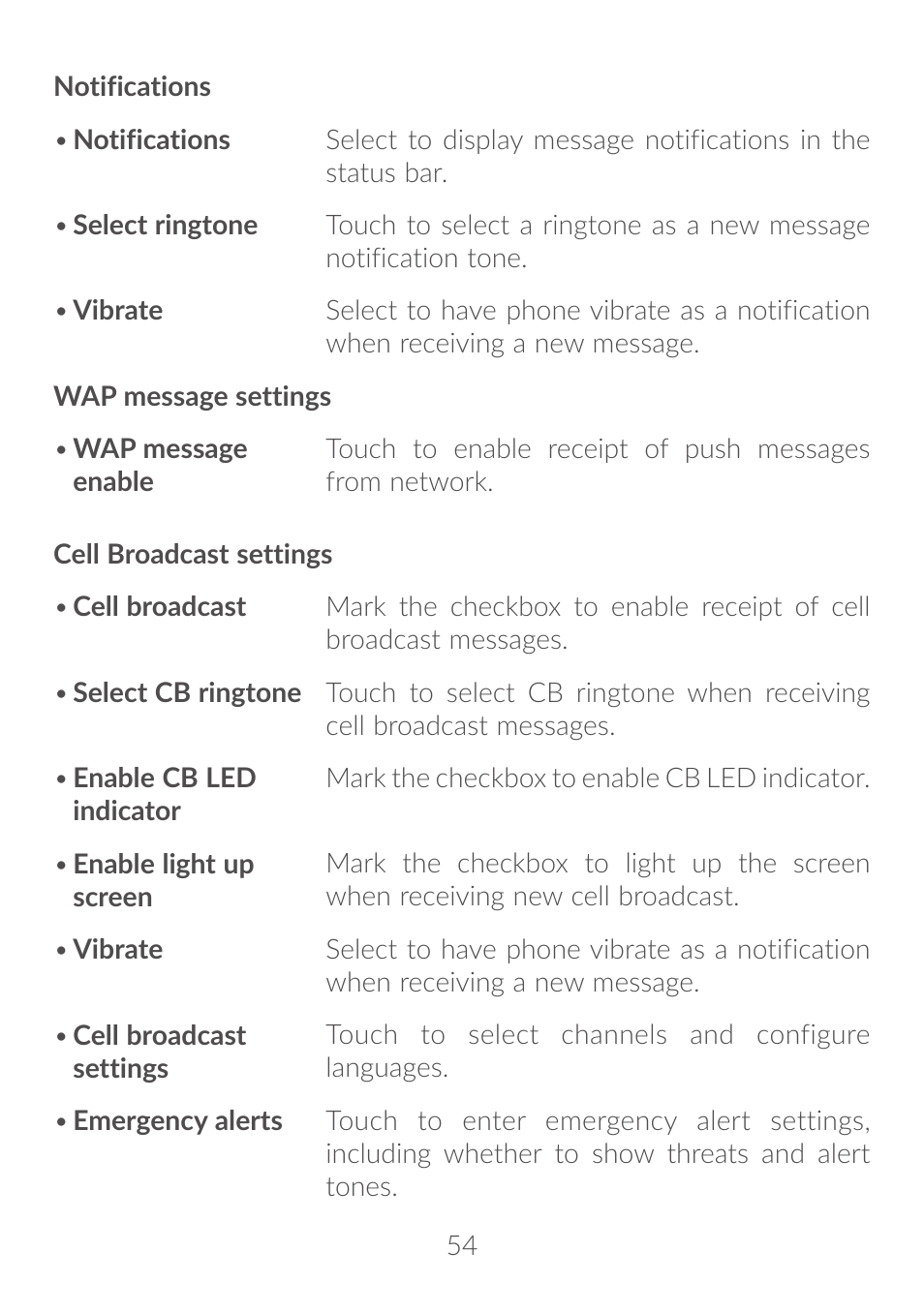 Alcatel Idol 4S 6070K User Manual | Page 55 / 137