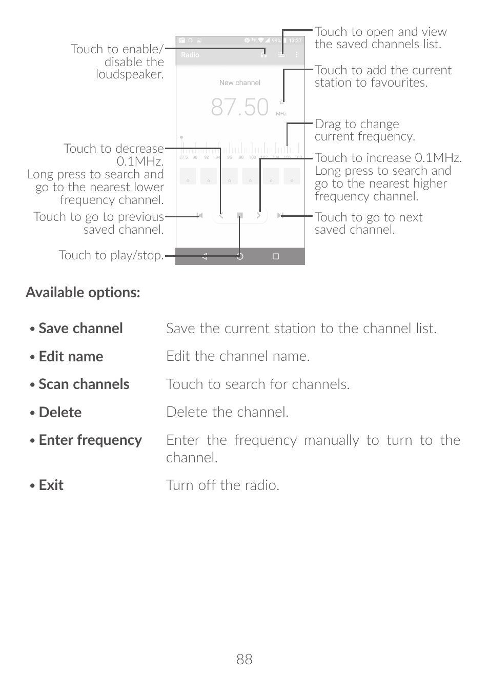 Alcatel Idol 4S 6070K User Manual | Page 89 / 137