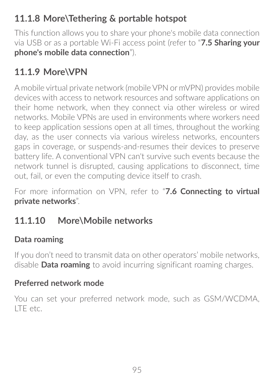 Alcatel Idol 4S 6070K User Manual | Page 96 / 137