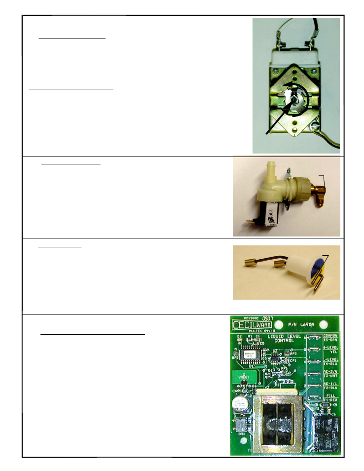 Component tests | Cecilware ME15-GN User Manual | Page 10 / 11