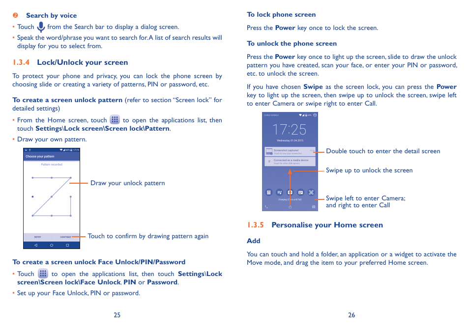 Alcatel Idol 3 6045Y User Manual | Page 14 / 65