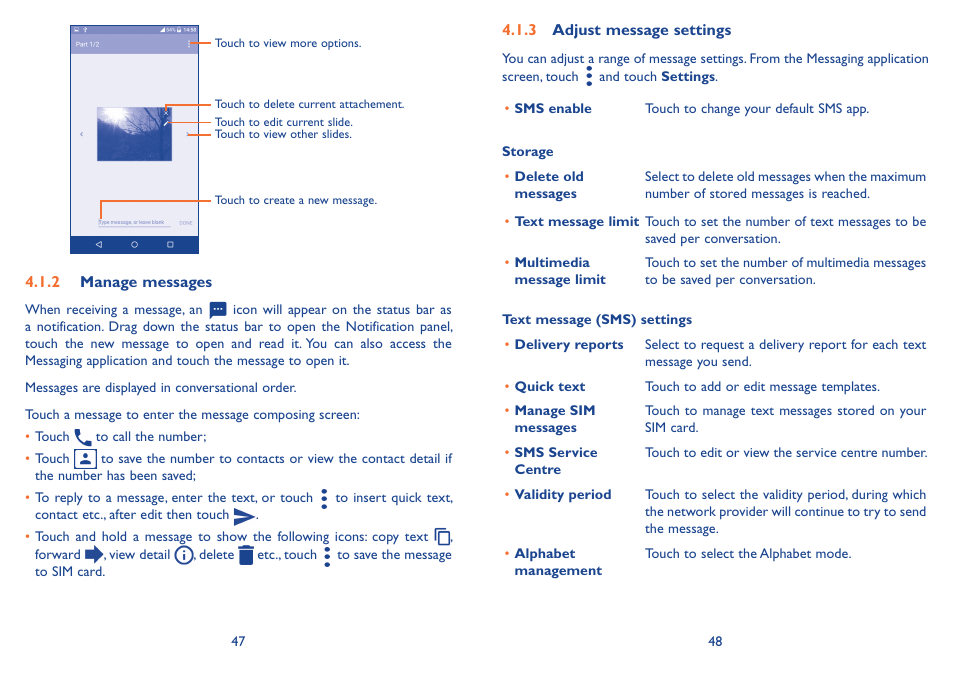 Alcatel Idol 3 6045Y User Manual | Page 25 / 65