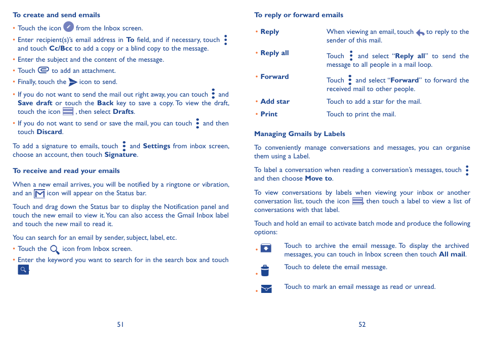 Alcatel Idol 3 6045Y User Manual | Page 27 / 65