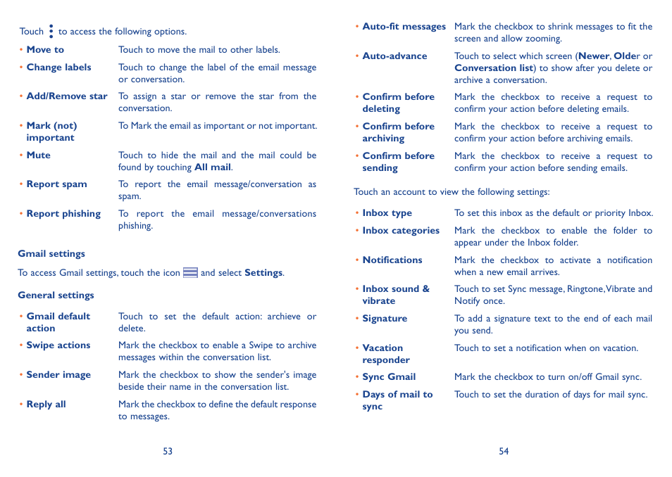 Alcatel Idol 3 6045Y User Manual | Page 28 / 65