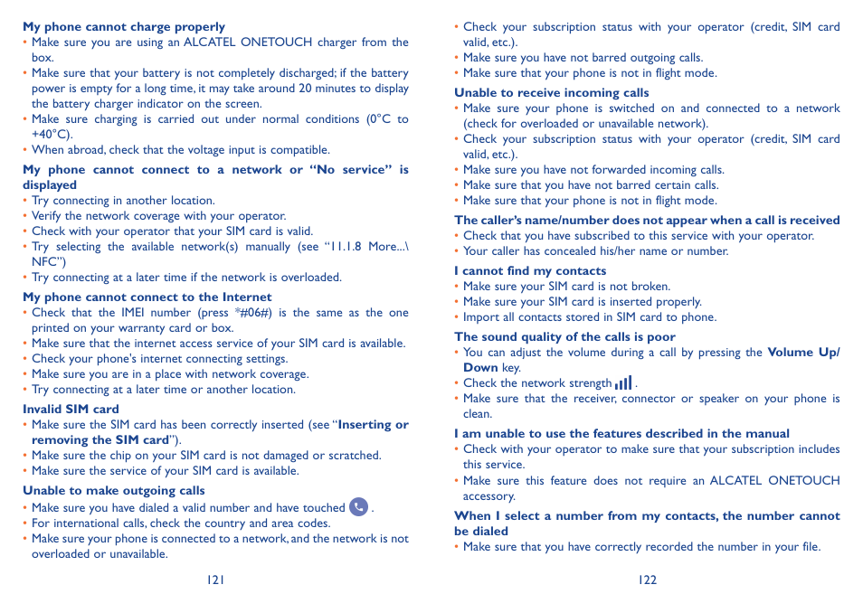 Alcatel Idol 3 6045Y User Manual | Page 62 / 65