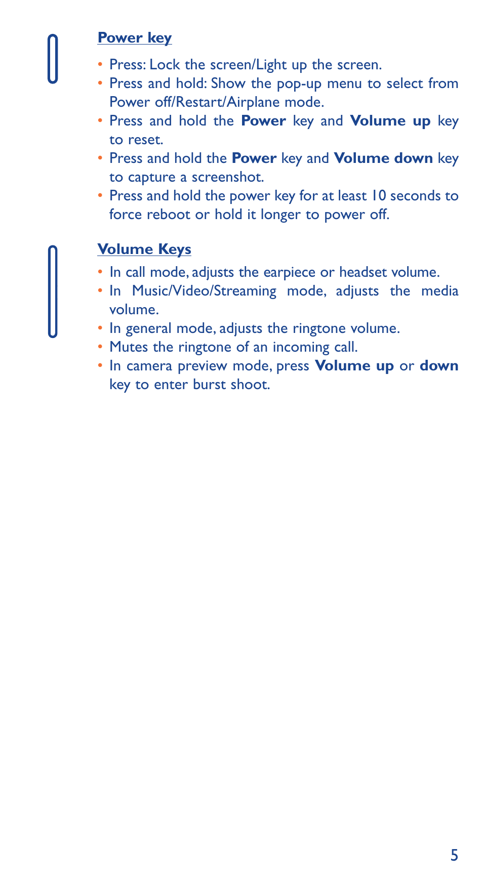 Alcatel Idol 3 6039 Y User Manual | Page 5 / 40