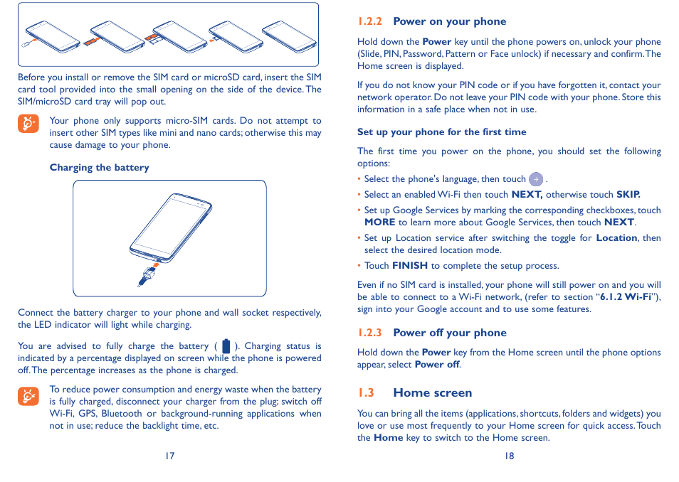 Alcatel Idol 3  6039 S User Manual | Page 10 / 66